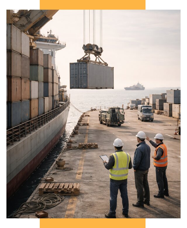 Морские перевозки грузов по миру от 46575 р. | СетСервис-Чта