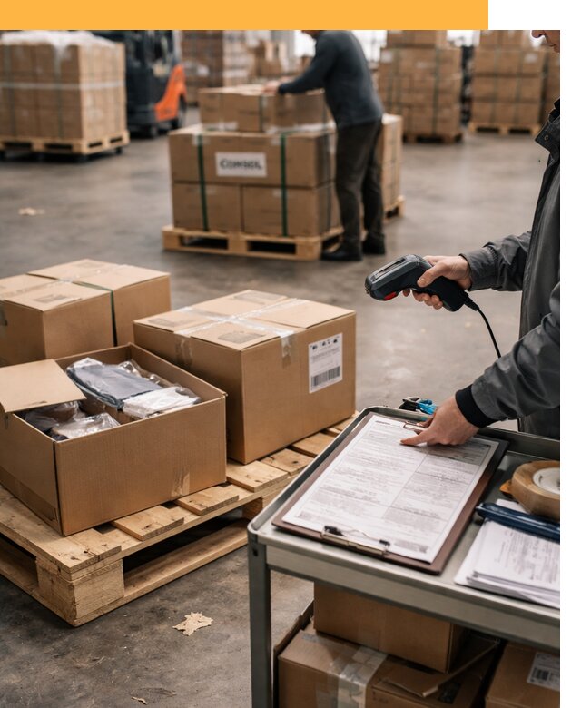 Сборные грузы из Китая: доставка, склад и таможня от 18630