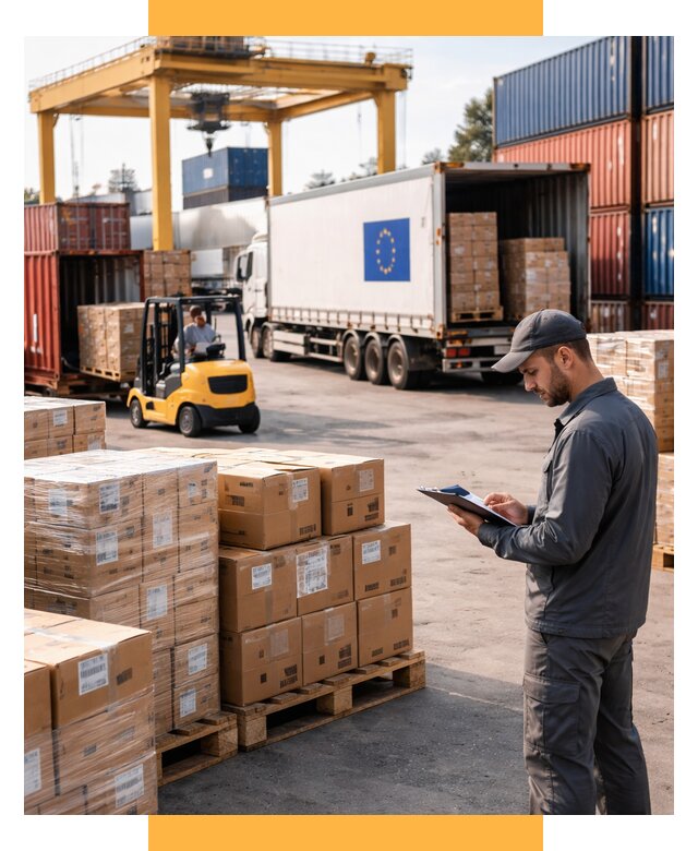 Доставка грузов из Европы от 12420 р., логистика СетСервис-Чта