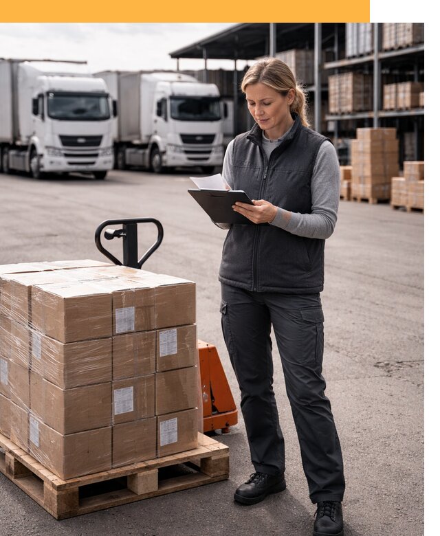 Доставка грузов из Европы к дверям клиента от 12420 руб