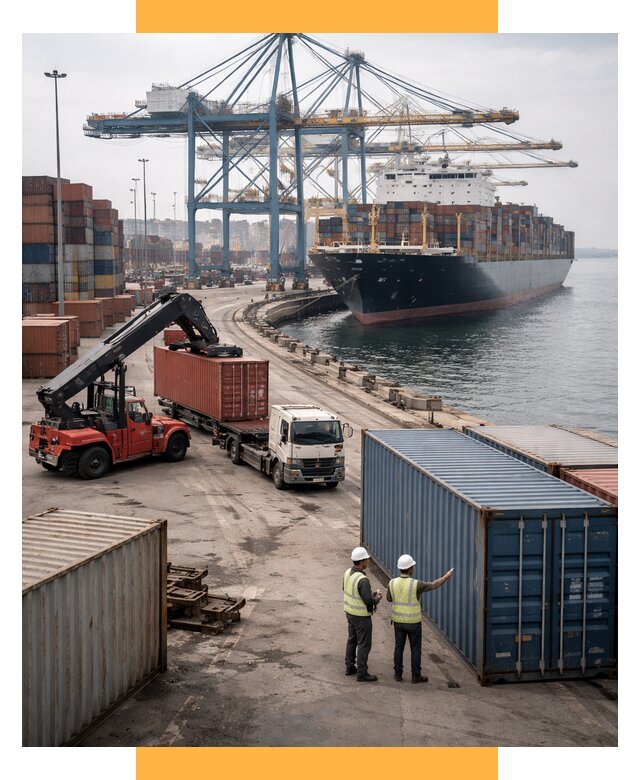 Морские перевозки из Европы от 62100 р. за контейнер | СетСервис-Чта