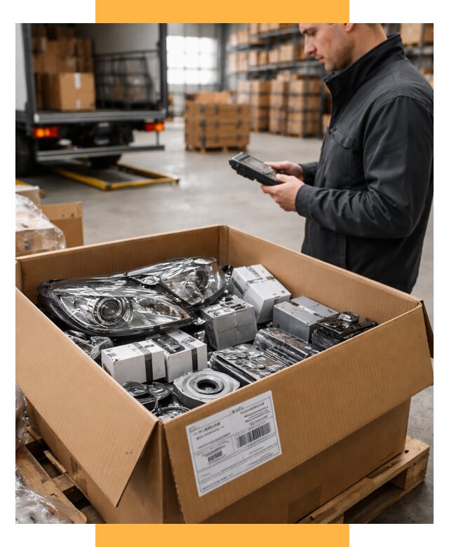 Доставка автозапчастей из Европы под ключ от 12938 р. | СетСервис-Чта