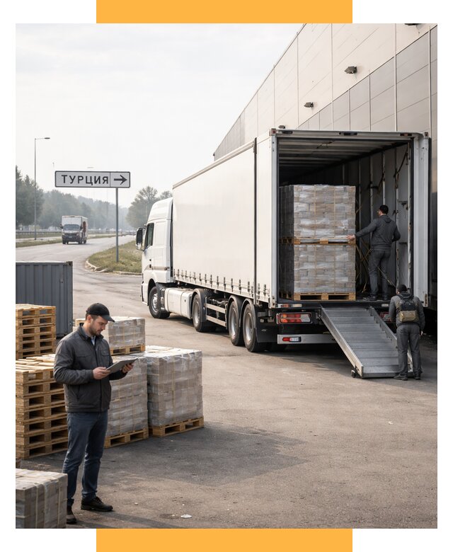 Автоперевозки и доставка фурой из Турции от 124200 р. | СетСервис-Чта
