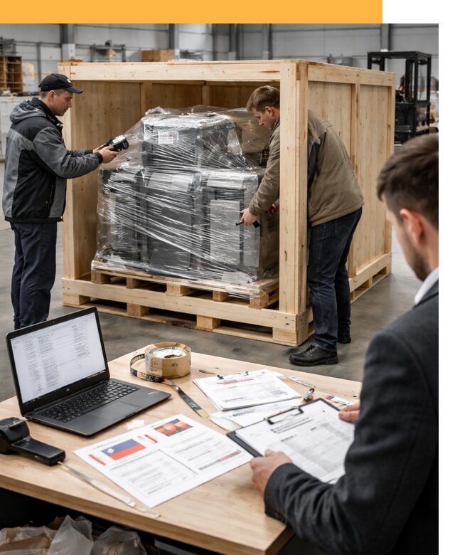 Доставка промышленного оборудования из США от 67275 руб