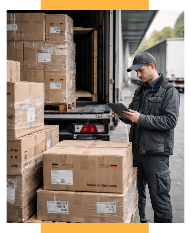 Доставка грузов из Германии от 46575 р. быстро - СетСервис-Чта