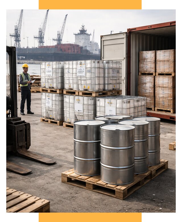 Доставка химического сырья из Индии от 258750 р. | СетСервис-Чта