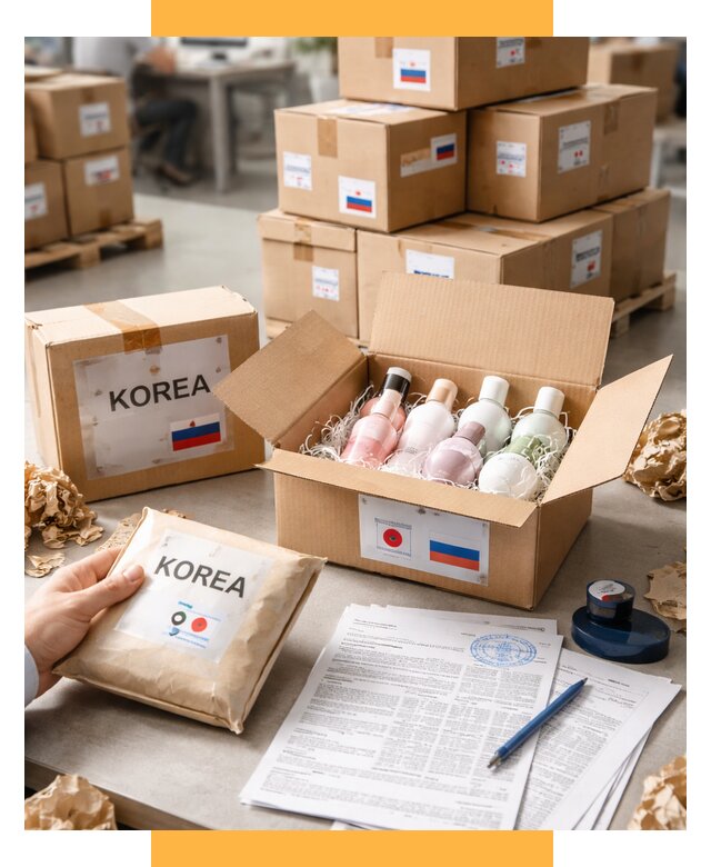 Доставка косметики из Кореи от 8798 р. под ключ | СетСервис-Чта