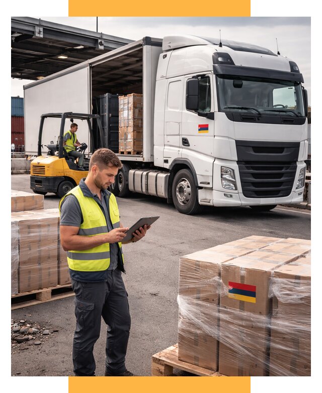 Автоперевозки из Армении от 98325 р. — услуги СетСервис-Чта