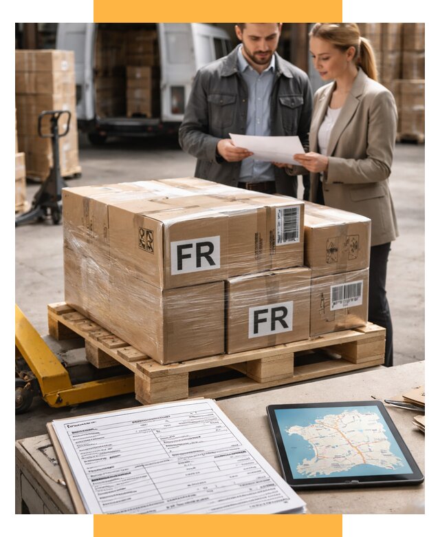 Доставка грузов в Францию от 25875 р., логистика СетСервис-Чта