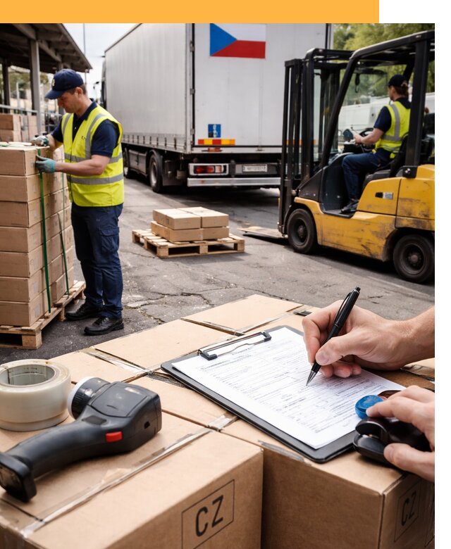 Доставка грузов в Чехию от 36225 руб, международные перевозки