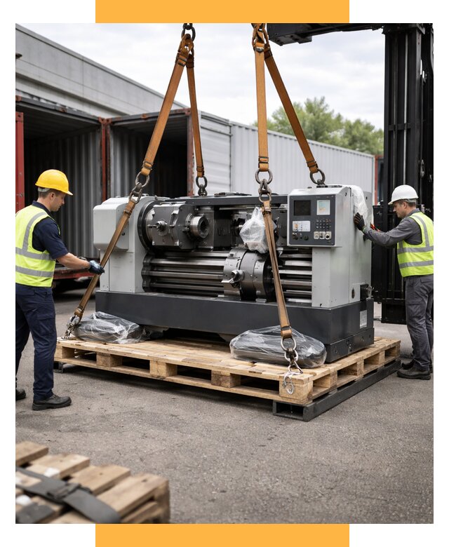 Перевозка станков и таможня от 62100 р. | СетСервис-Чта логистика