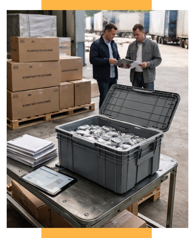 Перевозка комплектующих из Китая от 6728 р. | СетСервис-Чта