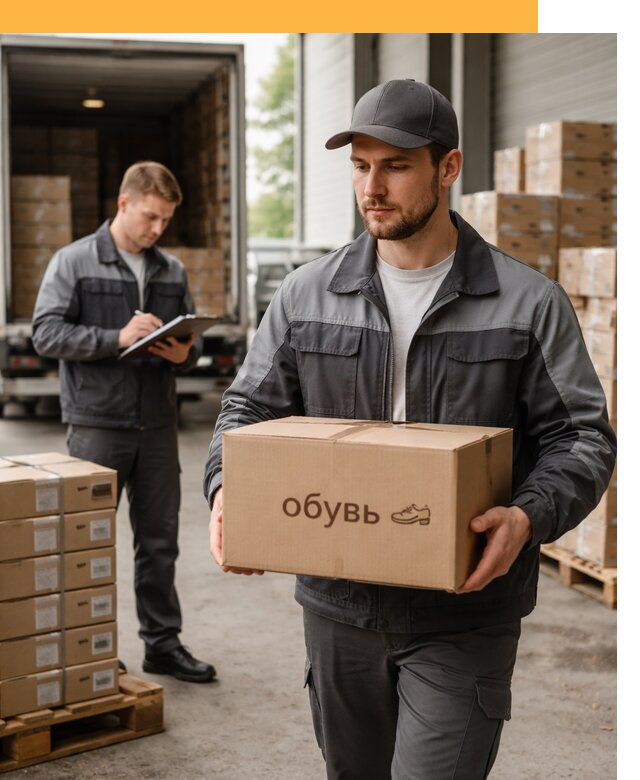 Международная перевозка обуви с таможенным оформлением от 4658
