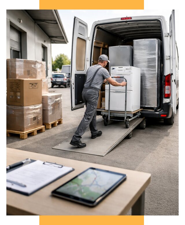 Перевозка бытовой техники от 6728 р. - логистика СетСервис-Чта