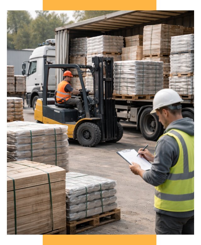 Перевозка строительных материалов от 5693 р. | СетСервис-Чта