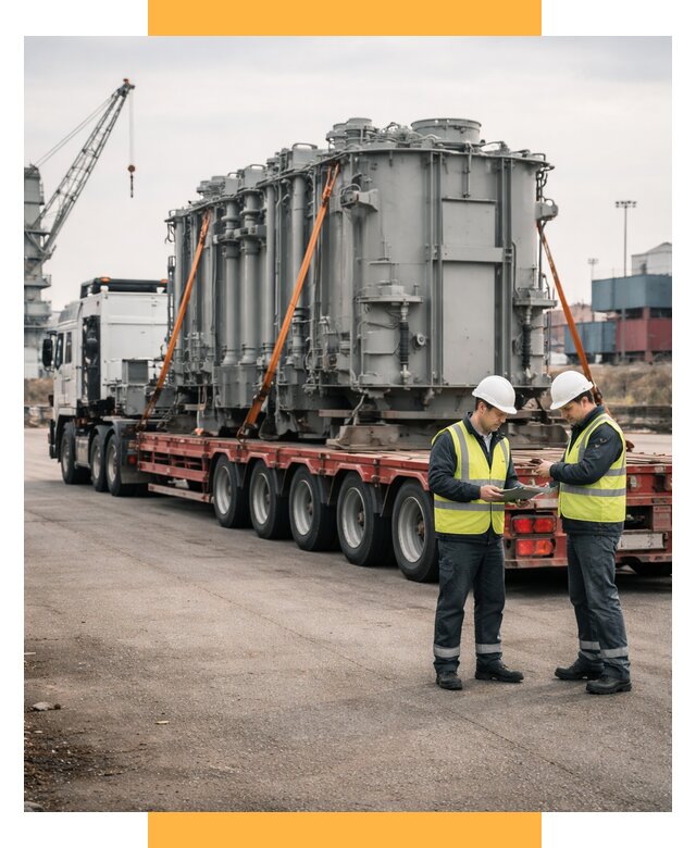 Перевозка негабаритных грузов под ключ от 124200 р., СетСервис-Чта