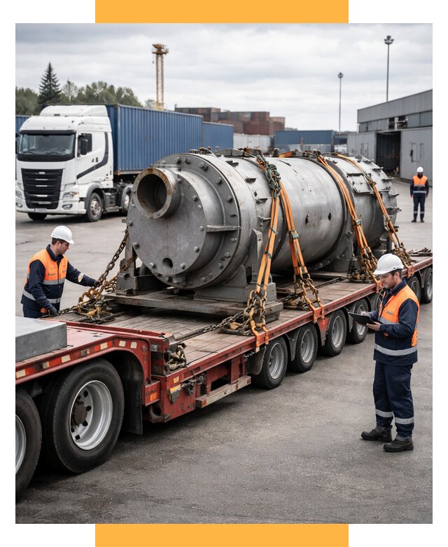 Перевозка тяжеловесных грузов под ключ от 155250 р. | СетСервис-Чта