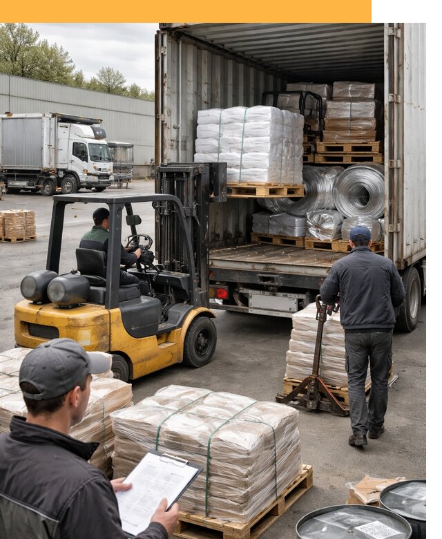 Международная перевозка сырья для производства от 6728 руб