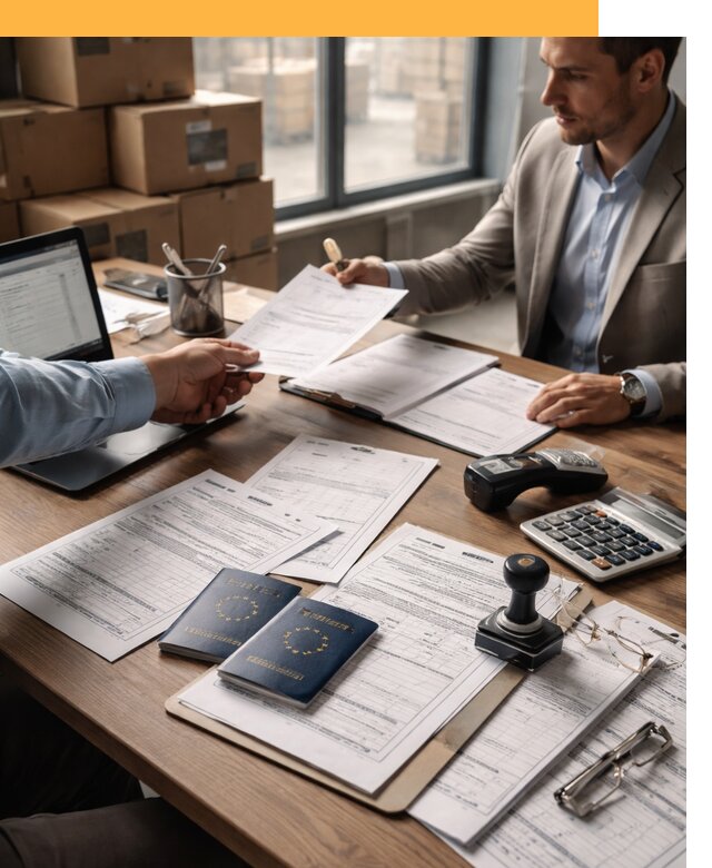 Таможенное оформление грузов из Европы от 8798 руб