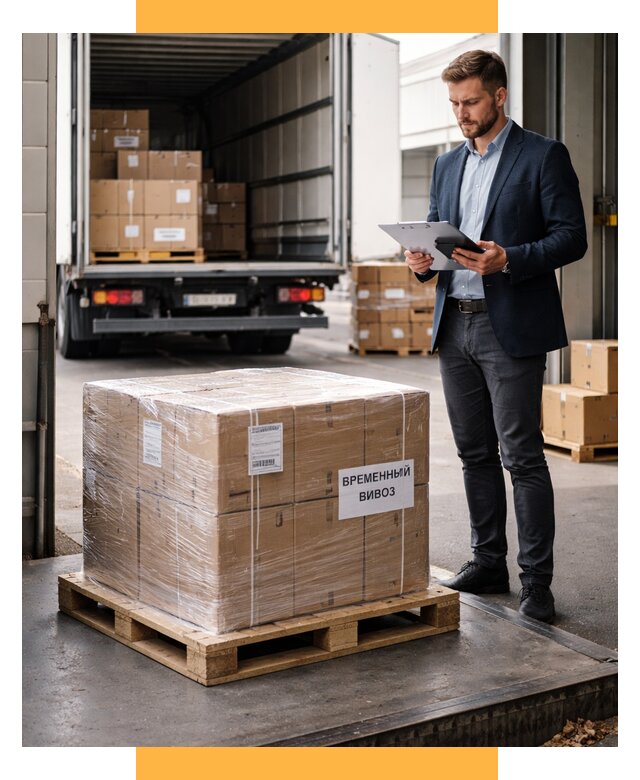 Временный вывоз товаров под ключ от 8280 р. | СетСервис-Чта