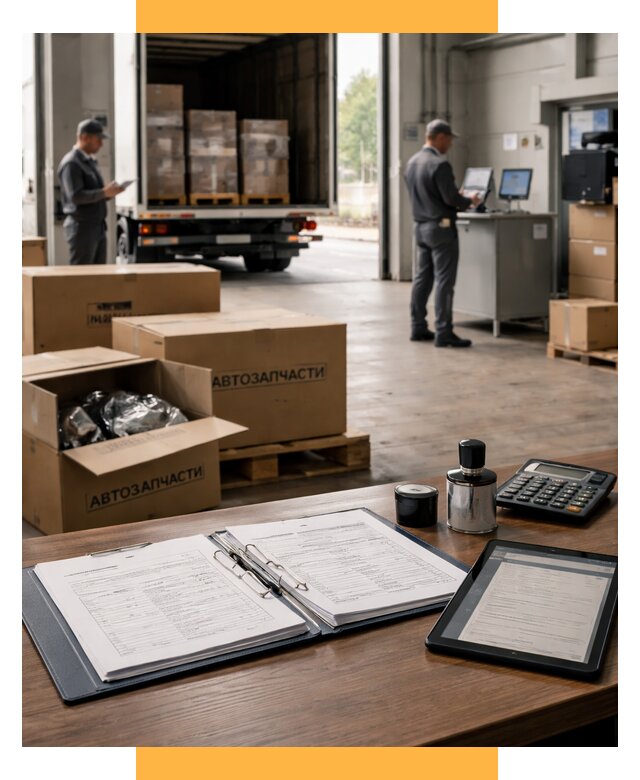 Таможенное оформление автозапчастей под ключ от 8798 р., СетСервис-Чта