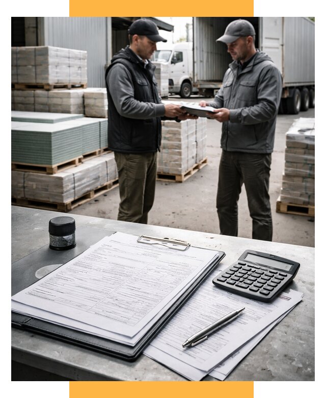 Таможенное оформление стройматериалов от 8798 р. | СетСервис-Чта