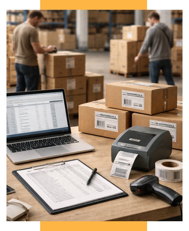 Маркировка импортных товаров от 4658 р. под ключ, СетСервис-Чта